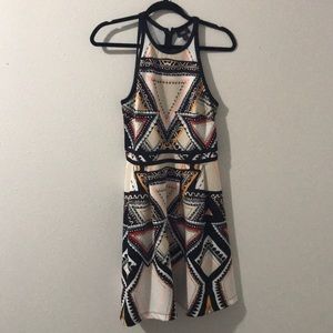 Tribal print dress